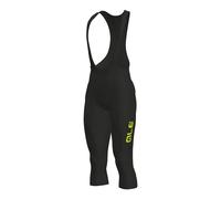 BICI Calzamaglia 3/4 Alé Winter nero GIALLO MODELLO 2025 MISURA S