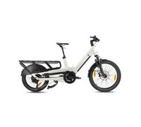 Bici cargo elettrica Monty V4 Rover Blanc