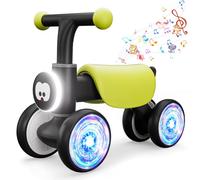 Bici Colorate Balance Bici Bambino Bambino Giocattoli Bambino Bambina Da 1 Anno 12-24 Mesi con Musica Morbida, Simpatico Suono Animale Regalo 1