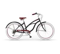 Bici Cruiser MBM Honolulu Donna Ruota 26" Cambio 6 Velocità (Nero)