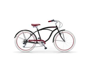 Bici Cruiser MBM HONOLULU Uomo Ruote 26''-Nero