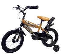 Bici da bambino modello Hummer con accessori misura 12" (Arancio)