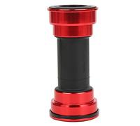 Bici da Montagna Pressa Movimento Centrale Integrato, Cuscinetti in Nylon Resistente e Acciaio, Rosso - Design Antiacqua e Alta Resistenza, Accessorio DIY per Ciclisti (Rossa)