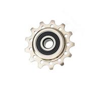 Bici da strada Guide in acciaio Deragliatore posteriore Rulli guida Pulegge 13T Sospensione Perni alti Pulegge folle Guida deragliatore posteriore durevole