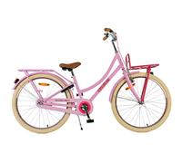 Bici da trekking con portapacchi anteriore ragazza Volare Excellent CB Rose