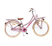 Bici da trekking con portapacchi anteriore ragazza Volare Excellent CB Rose