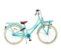 Bici da trekking con portapacchi anteriore ragazza Volare Excellent Vert