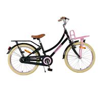 Excellent 20 Pollici Bicicletta Bambini Nero 6-8 Anni Freni Illuminazione