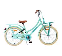 Excellent 20 Pollici Bicicletta Bambini Verde 6-8 Anni Freni Illuminazione