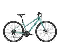 Bici da trekking donna Cannondale Quick 3 Remixte Shimano Altus 9v Turquoise