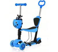 Bici di equilibrio/triciclo regolabile per bambini 5 in 1, adatto per bambini e bambine di età 3-6/6-12 anni, nuovo modello Polipropilene