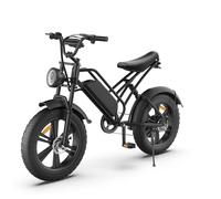 Bici Elettrica, 20" x 4.0 Fat Bike Elettrica con 48V 18AH Batteria al Litio Rimovibile, Bicicletta Elettrica Uomo Donna, Fino a 55-110km, Mountain Bike Urbana con Doppio Assorbimento Degli Urti