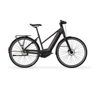 Bici elettrica da citta btwin ld 920 e telaio basso motore automatico owuru 702wh 700mm nero