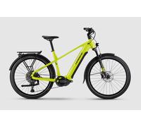 Bici Elettrica da City/Trekking Haibike TREKKING 5 High Lime/Nero