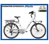 BICI ELETTRICA DA PASSEGGIO EBIKE ATALA E RUN 6.1 FS DONNA 360W 7V 26”