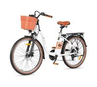 Bici elettrica DYU C6 Pro con cestino, batteria 36V 15,6AH 1 St