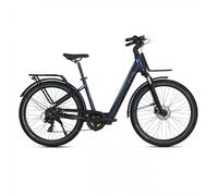Bici Elettrica E-CITY Handy X 27.5" Blu Taglia 46 - Trasporto Urbano e Carichi