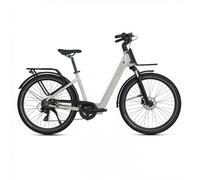 Bici Elettrica E-City Handy X 27.5" Grigio T.46 - Urbana, Trasporto, Antiforo