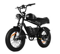 Bici elettrica fuoristrada PIXAR SuperV da 20 pollici, motore da 500 W, batteria da 48 V e 15,6 Ah - Nouvo