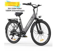 Bici Elettrica Per 26"250W Bicicletta Elettrica 7 Velocità Per Pendolari Urbani
