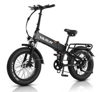 Bici elettrica pieghevole VARUN S20-1 da 20 pollici con pneumatici fat e batteria da 48 V e 13 Ah - Nouvo