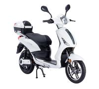 Bici Elettrica Scooter Z-TECH ZT-09-TAL 12 Ah 250W 48V Batteria Litio-Bianco