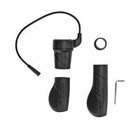 Bici Elettrica Twists Manopola Acceleratore Gomma ABS e Metallo Maniglia Acceleratore Scooter con Spina Impermeabile Compatibile con Motore Centrale, Mano Destra