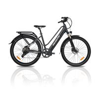 Bici elettrica urbana HedaTX TX10, pneumatici da 27,5 , motore da 500 W, batteria da 48 V e 19,2 Ah. - Nouvo
