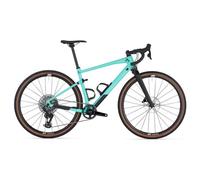 Bici gravel bmc urs 01 lt two sram rival etap axs gx eagle axs 12v 700 mm blu verde minty aqua 2024