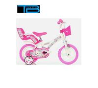 BICI 12 HELLO KITTY NEW BIMBA DINO BIKES BICICLETTA BAMBINA ART. 612GL-HK ITALY
