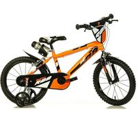 BICI MISURA 14 BIMBO MTB DINO BIKES BICICLETTA BAMBINO ART. 414U-26UR88 ARANCIO