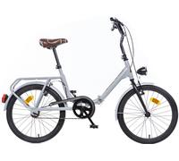 BICI MISURA 20 PIEGHEVOLE DINO BIKES BICICLETTA GRAZIELLA 321 GRIGIO MARRONE 1V