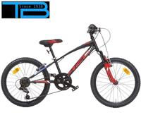 Dino Bikes 420 US serie MTB bicicletta 20 con cavallo, freni V-brake e forcella con sospensione per ragazzi da 8 a 10 anni
