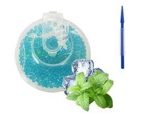 BICI Palline Sigarette Aromatizzate,Set di 300 Capsule di Alta qualità Gusti Misti, per Un Aroma Indimenticabile, Inclusa Una Scatola con Chiusura A Scatto per Conservare Le Sfere Aromatiche (Menta)