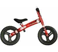Bici pedagogica prima infanzia senza pedali Runner rossa Dino Bikes