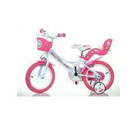 Bici per Bambina Bicicletta Dino Bikes Hello Kitty Taglia 12" - 14" - 16"
