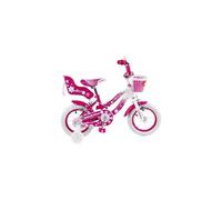 BICI PER BAMBINA DINO BIKES BUTTERFLY MISURA 14''
