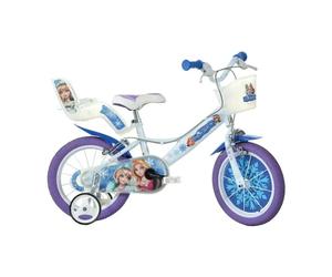 Bici per Bambini 3-6 Anni - Bicicletta 14 Pollici Snow Queen