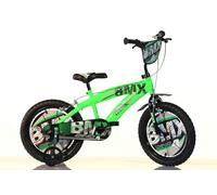 Bici per Bambino Bicicletta Dino Bikes BMX Verde Taglia 12" - 14" - 16" (Cerchio 14 Pollici)