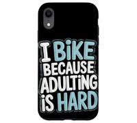 Bici perché l"adulto è difficile pendolarismo in bicicletta Custodia per iPhone XR
