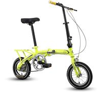Bici Pieghevole da 12 Pollici, Bici da Studente, Bici Urbane Compatte, per Adulti, Mini Bici Pieghevole Leggera, per Bici da Lavoro E Scuola 3