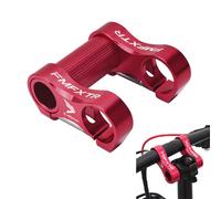 Bici pieghevole Doppio Attacco Manubrio Riser Attacco Manubrio 25.4mm/1 "CNC in