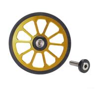 Bici pieghevole in lega da 72 mm con corpo largo per ruote facili, doppio | Design largo 72 mm, struttura a doppio cuscinetto, rotolo silenzioso liscio, adatto per telai Brompton