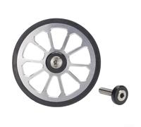 Bici pieghevole in lega da 72 mm con corpo largo per ruote facili, doppio | Design largo 72 mm, struttura a doppio cuscinetto, rotolo silenzioso liscio, adatto per telai Brompton