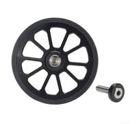 Bici pieghevole in lega da 72 mm con corpo largo per ruote facili, doppio | Design largo 72 mm, struttura a doppio cuscinetto, rotolo silenzioso liscio, adatto per telai Brompton