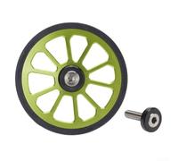 Bici pieghevole in lega da 72 mm con corpo largo per ruote facili, doppio | Design largo 72 mm, struttura a doppio cuscinetto, rotolo silenzioso liscio, adatto per telai Brompton