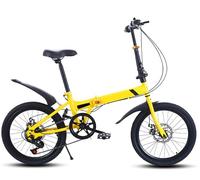 Bici pieghevoli Bicicletta da città regolabile da 20 pollici con cambio a 7 velocità, altezza regolabile, bicicletta pieghevole leggera per adulti, uomini, donne e adolescenti C,20 in