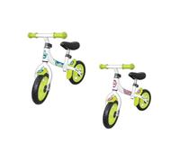 Bici senza Pedali 2 Anni Pedagogica con Stickers Balance Bike Verde 100050026 Ma