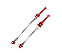 Bici Sgancio Rapido, Sgancio Rapido Bici 1 paio della ruota della bicicletta del for a sgancio rapido del for posteriore anteriore dell'asse posteriore dell assi dell anello del titanio Accessori per