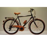 Bici trekking 28 uomo marrone personalizzabile